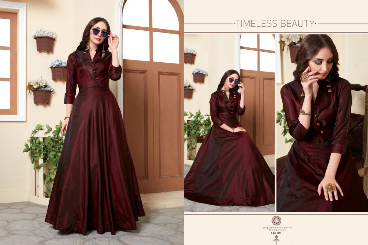 Tapeta sales frock design